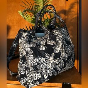 Blue Paisley Tote Bag
